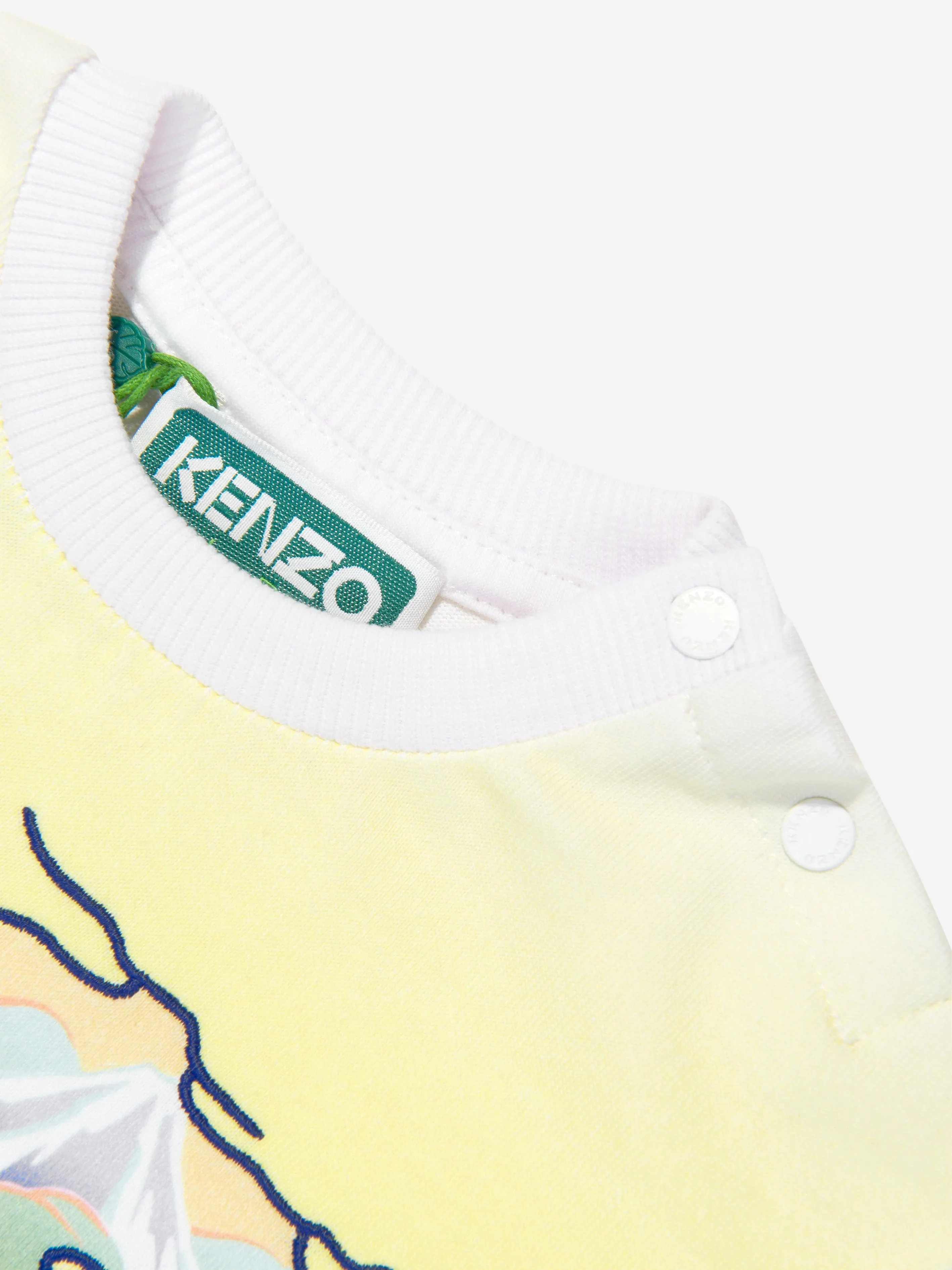 KENZO Baby Boys Tiger T-Shirt in Blue