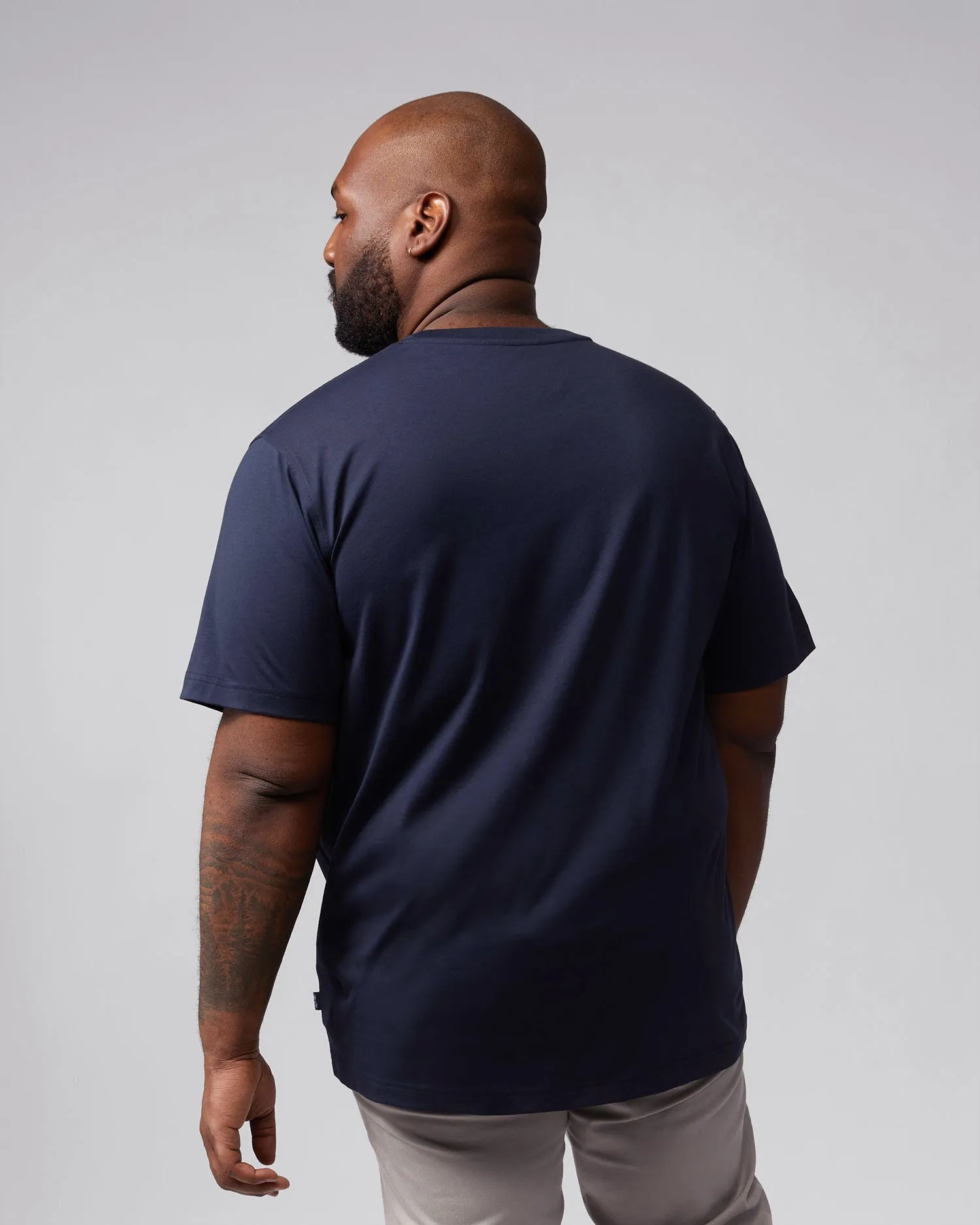 MENS BIG AND TALL BINNS GRAPHIC TEE - B9U464T1PC