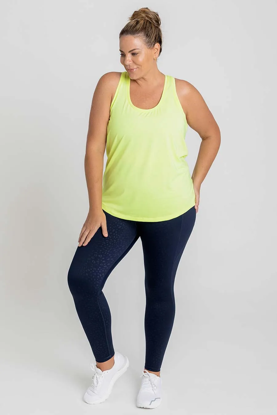 Pace Performance Singlet - Citron
