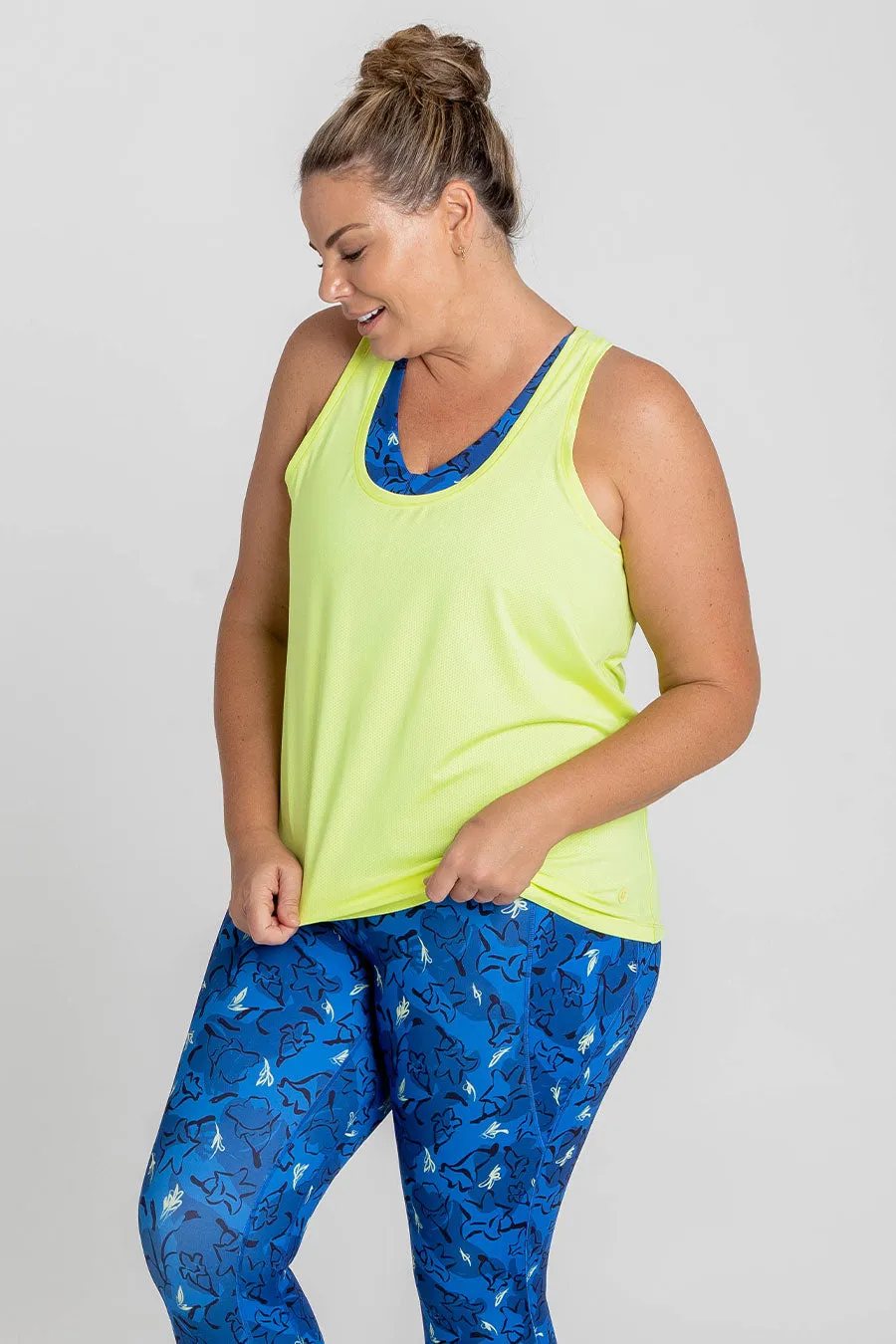 Pace Performance Singlet - Citron