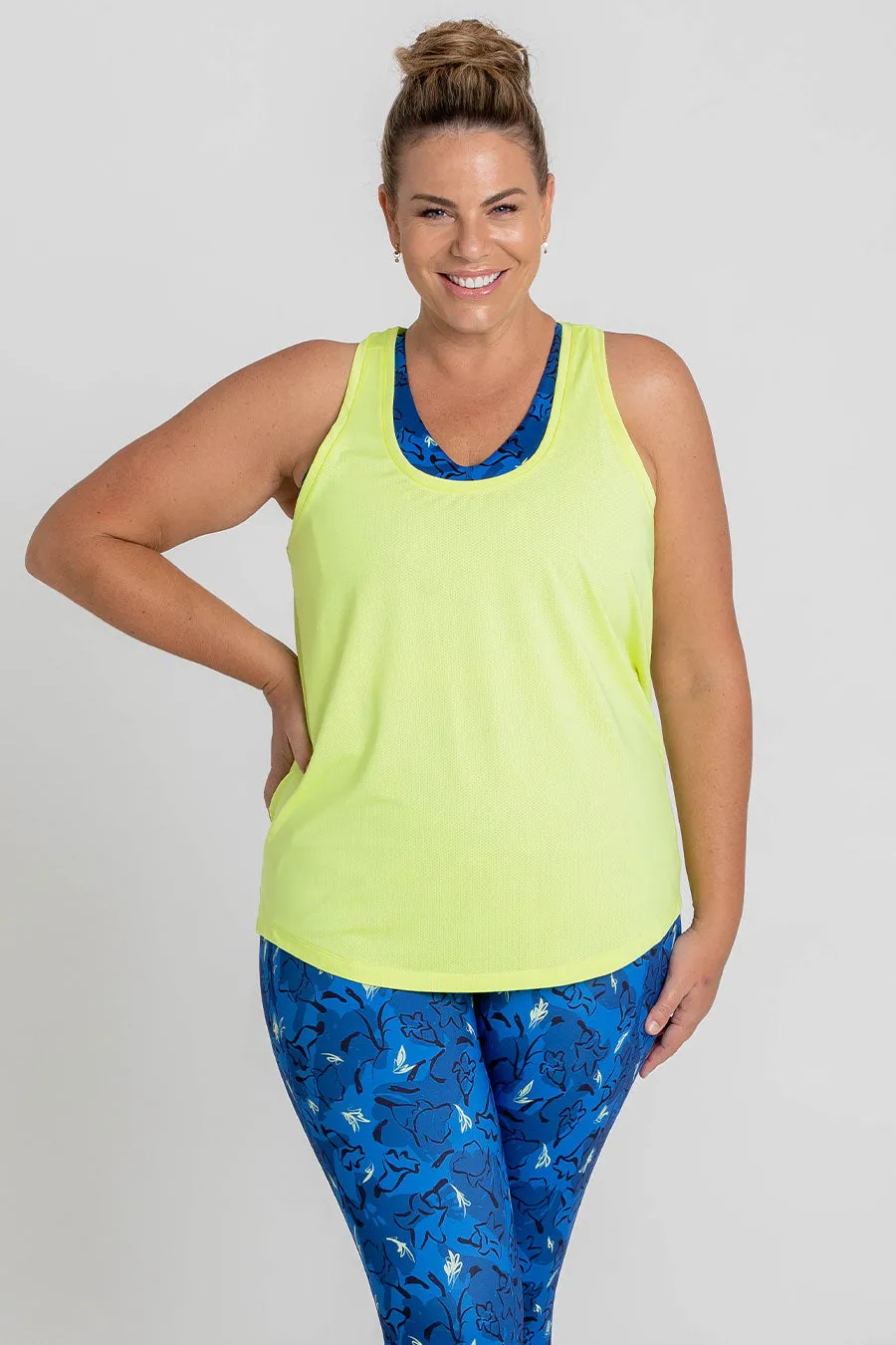 Pace Performance Singlet - Citron